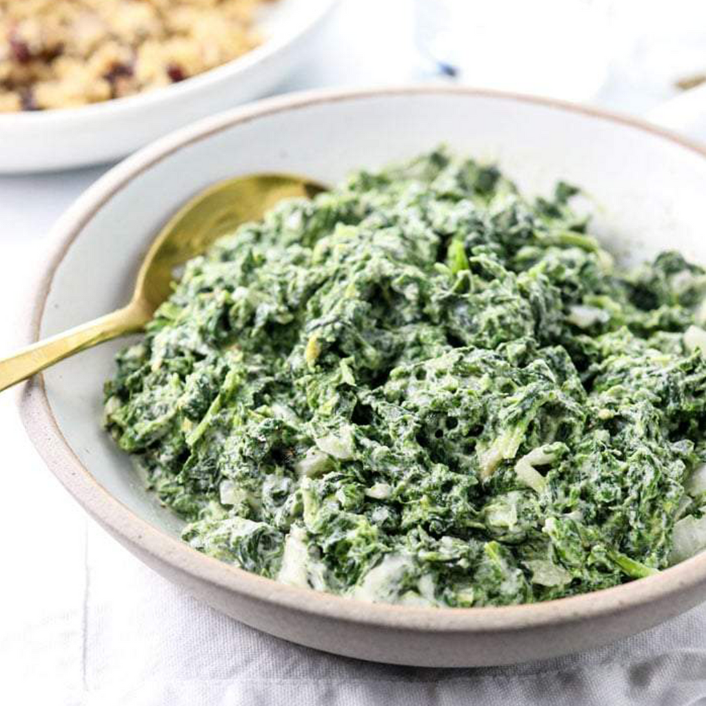 Organic Creamed Spinach - Oil Free *SHIPS WITH ICEPACKS/DRY ICE*