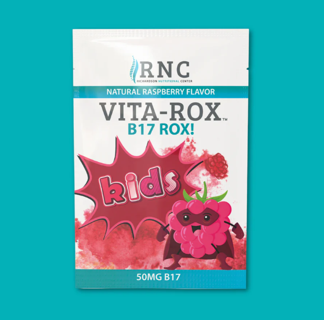 Vita-Rox 50mg B17 Popping Candy – Natural Raspberry