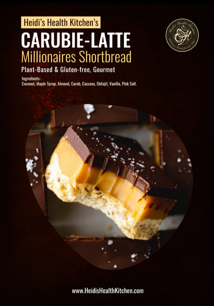 Carubie-latte Millionaires Shortbread - Made in Small Batches *SHIPS WITH ICEPACKS/DRY ICE*