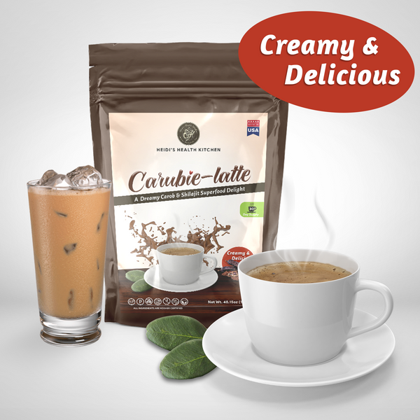 CARUBIE-LATTE Original Delicious Carob Shilajit Brain Food