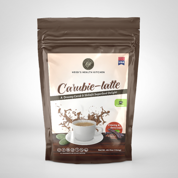 CARUBIE-LATTE Original Delicious Carob Shilajit Brain Food
