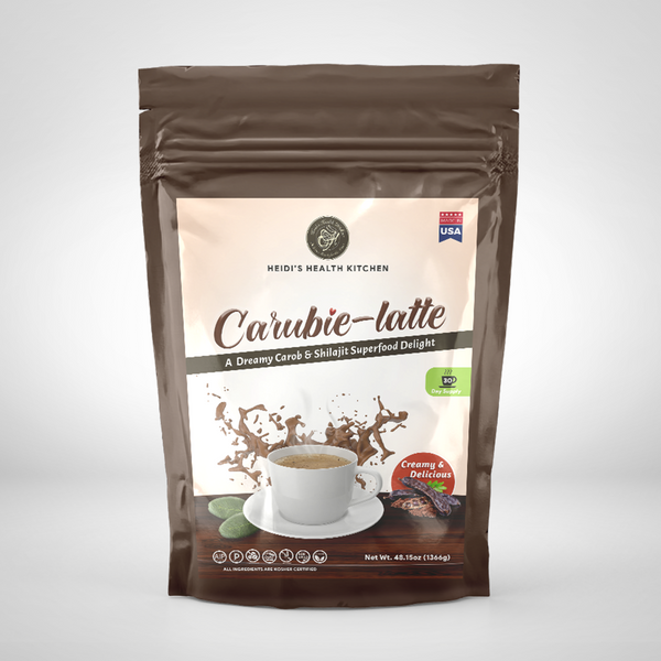 CARUBIE-LATTE  Delicious Carob Shilajit Brain Food, SHIPS 5/20