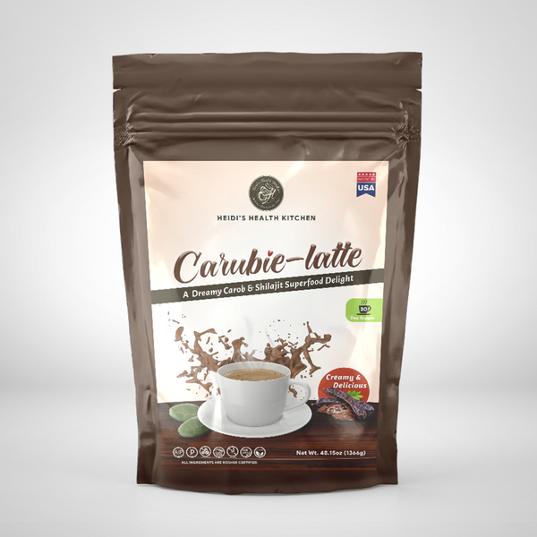CARUBIE-LATTE  Delicious Carob Shilajit Powder, SHIPS 4/1/24