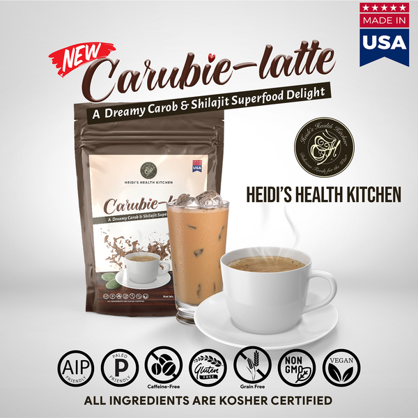 CARUBIE-LATTE Original Delicious Carob Shilajit Brain Food