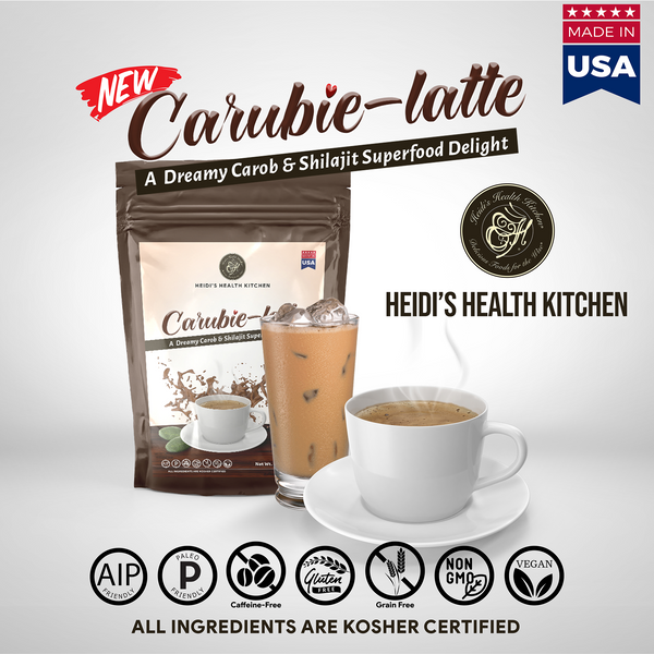 CARUBIE-LATTE  Delicious Carob Shilajit Brain Food, SHIPS 5/20