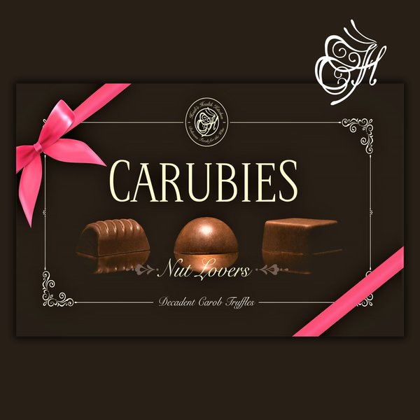 CARUBIES® Rich Carob Truffles *SHIPS WITH ICEPACKS/DRY ICE*