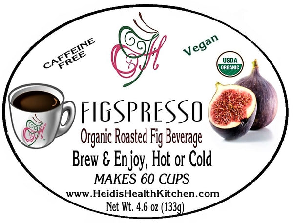 FIGSPRESSO Organic Gourmet Roasted Fig Beverage
