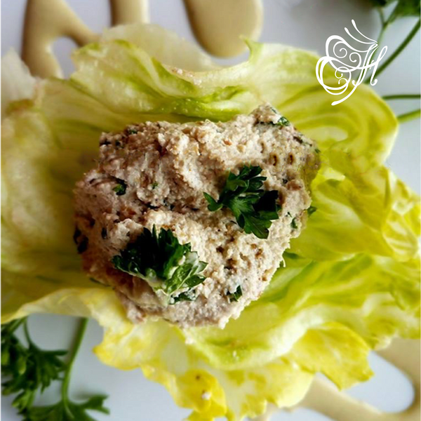 Award-Winning Organic Raw Mock Tuna